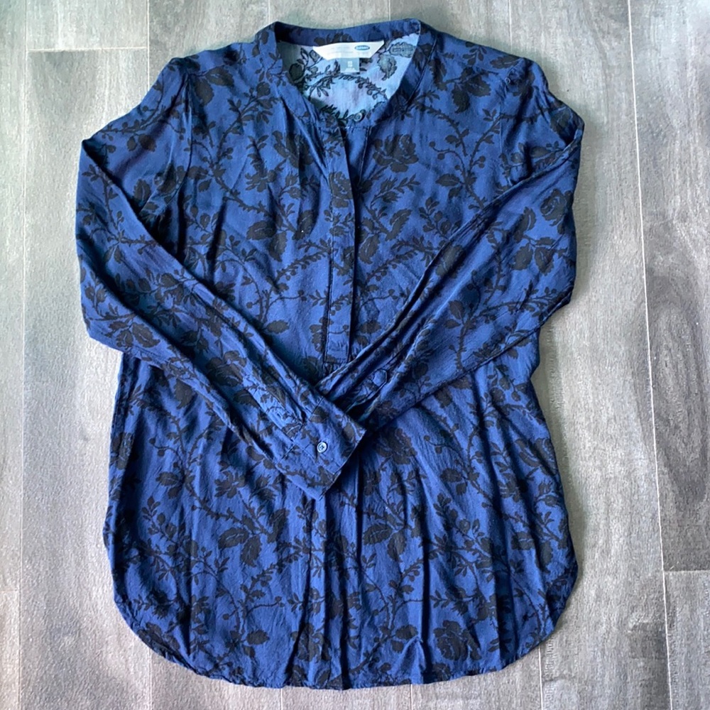 Women’s Old Navy tunic shirt - navy